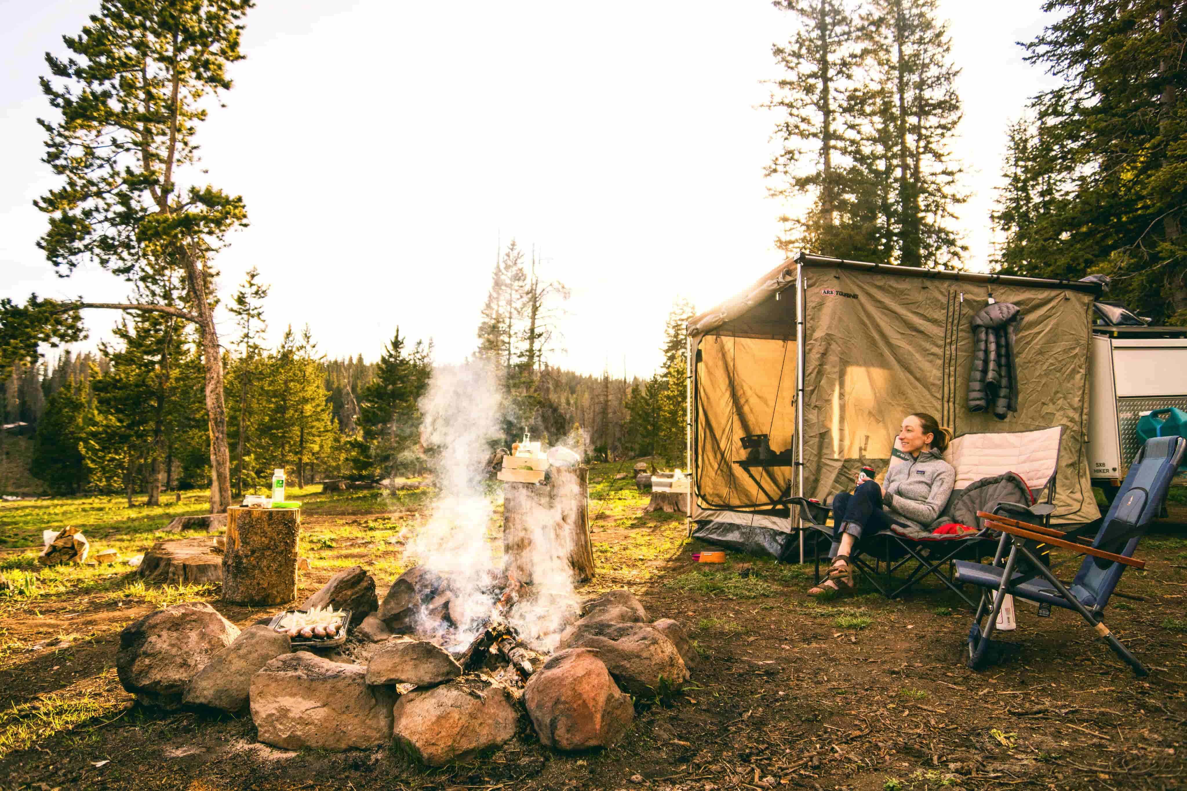 a gift for employees to trekking and camping